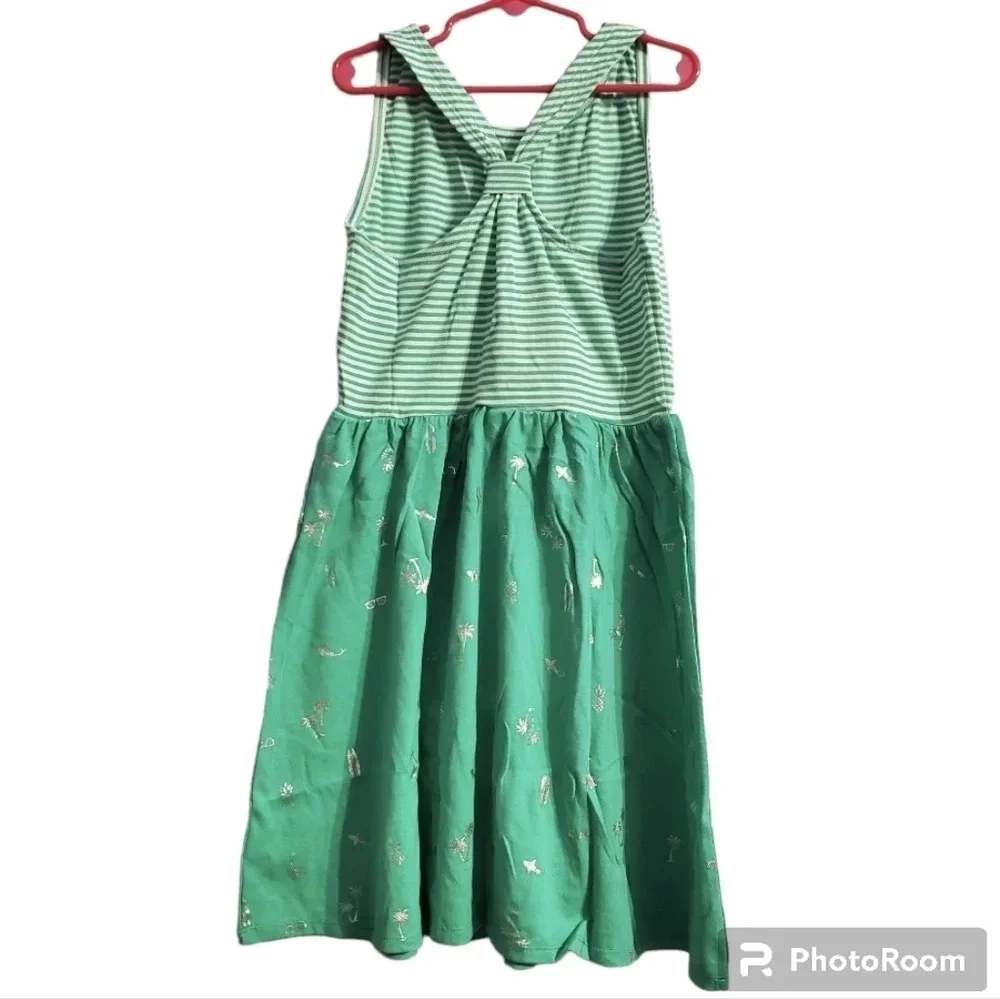 NWT Gymboree Girls Surf Stripe Dress L 10/12